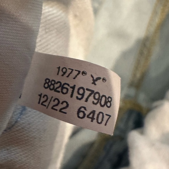 American Eagle Outfitters Jeans AirFlex Men's 28x28 Athletic Straight Light Wash - Picture 6 of 11